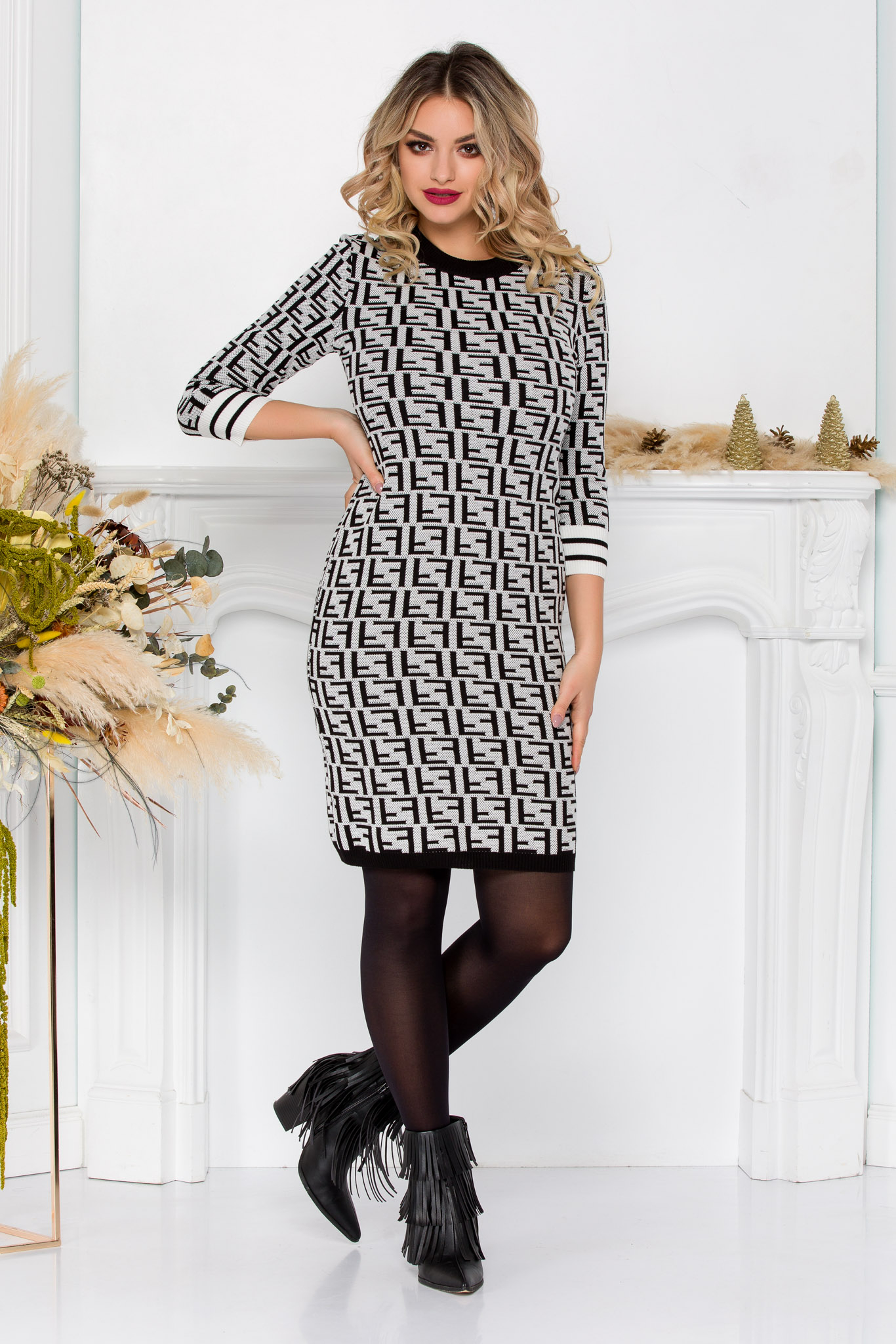 Rochie Alba de zi pentru o tinuta confortabila dar chic North