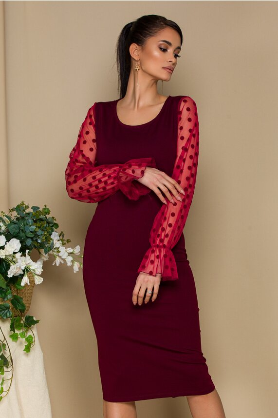 Rochie bordo       Mira