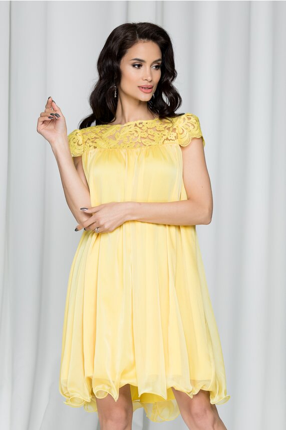 Rochie galbena eleganta      MBG