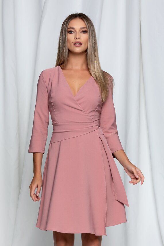 Rochie roz eleganta petrecuta     Ellen