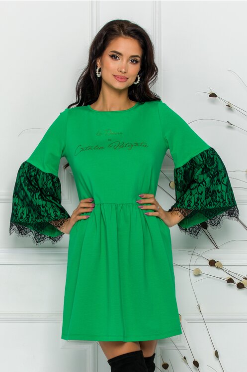 Rochie verde       LaDonna