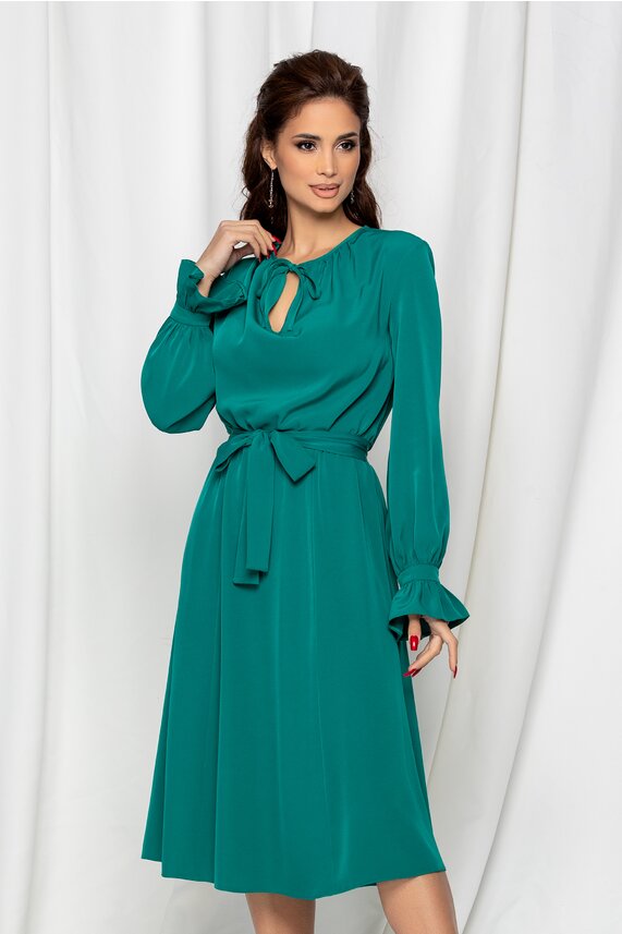 Rochie verde eleganta      Dy Fashion