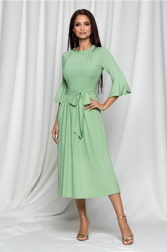 Rochie verde eleganta      Moze